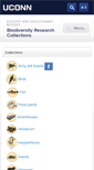 Mobile Screenshot of biodiversity.uconn.edu