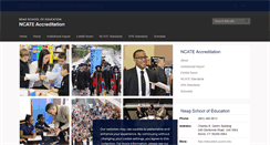 Desktop Screenshot of ncate.education.uconn.edu