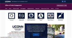 Desktop Screenshot of engagement.uconn.edu