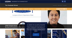 Desktop Screenshot of grad.uconn.edu