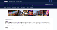Desktop Screenshot of becat.uconn.edu