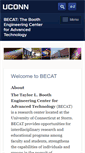 Mobile Screenshot of becat.uconn.edu