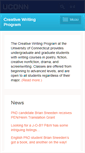 Mobile Screenshot of creativewriting.uconn.edu