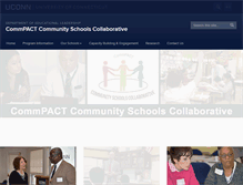 Tablet Screenshot of commpact.uconn.edu