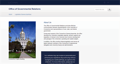 Desktop Screenshot of govrel.uconn.edu