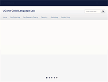 Tablet Screenshot of cll.uconn.edu