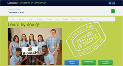 Desktop Screenshot of 4-h.uconn.edu