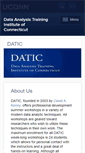 Mobile Screenshot of datic.uconn.edu