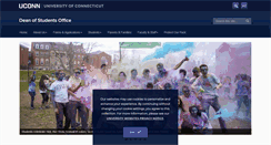Desktop Screenshot of dos.uconn.edu