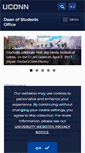 Mobile Screenshot of dos.uconn.edu