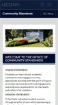 Mobile Screenshot of community.uconn.edu