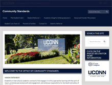 Tablet Screenshot of community.uconn.edu