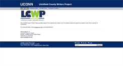 Desktop Screenshot of lcwp.uconn.edu