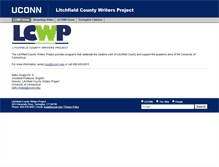 Tablet Screenshot of lcwp.uconn.edu