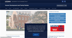 Desktop Screenshot of familystudies.uconn.edu