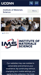 Mobile Screenshot of ims.uconn.edu
