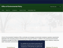 Tablet Screenshot of envpolicy.uconn.edu