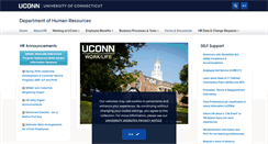 Desktop Screenshot of hr.uconn.edu