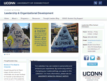 Tablet Screenshot of leadership.uconn.edu