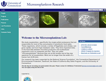 Tablet Screenshot of microzooplankton.uconn.edu