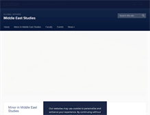 Tablet Screenshot of mideast.uconn.edu