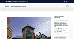 Desktop Screenshot of classrooms.uconn.edu