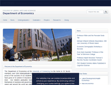 Tablet Screenshot of econ.uconn.edu