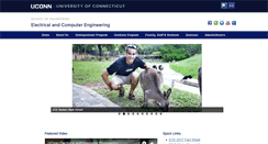 Desktop Screenshot of ee.uconn.edu