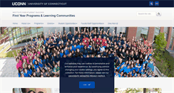 Desktop Screenshot of fyp.uconn.edu
