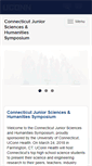 Mobile Screenshot of ctjshs.uconn.edu