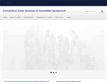 Tablet Screenshot of ctjshs.uconn.edu