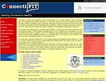 Tablet Screenshot of connectifit.uconn.edu