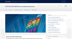 Desktop Screenshot of datawarehouse.uconn.edu