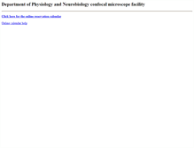 Tablet Screenshot of confocal.pnb.uconn.edu