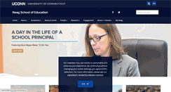 Desktop Screenshot of education.uconn.edu