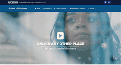 Desktop Screenshot of business.uconn.edu