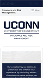 Mobile Screenshot of insurance.uconn.edu
