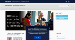 Desktop Screenshot of its.uconn.edu