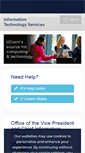 Mobile Screenshot of its.uconn.edu