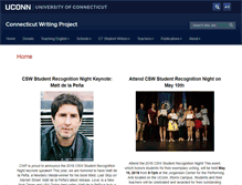 Tablet Screenshot of cwp.uconn.edu