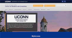 Desktop Screenshot of csd.uconn.edu