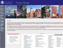 Tablet Screenshot of campuschange.uconn.edu