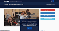 Desktop Screenshot of fo.uconn.edu