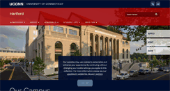 Desktop Screenshot of hartford.uconn.edu