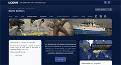 Desktop Screenshot of marinesciences.uconn.edu