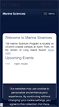 Mobile Screenshot of marinesciences.uconn.edu