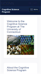 Mobile Screenshot of cogsci.uconn.edu