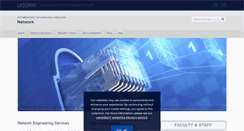 Desktop Screenshot of network.uconn.edu