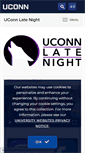 Mobile Screenshot of latenight.uconn.edu