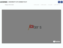 Tablet Screenshot of designcenter.uconn.edu